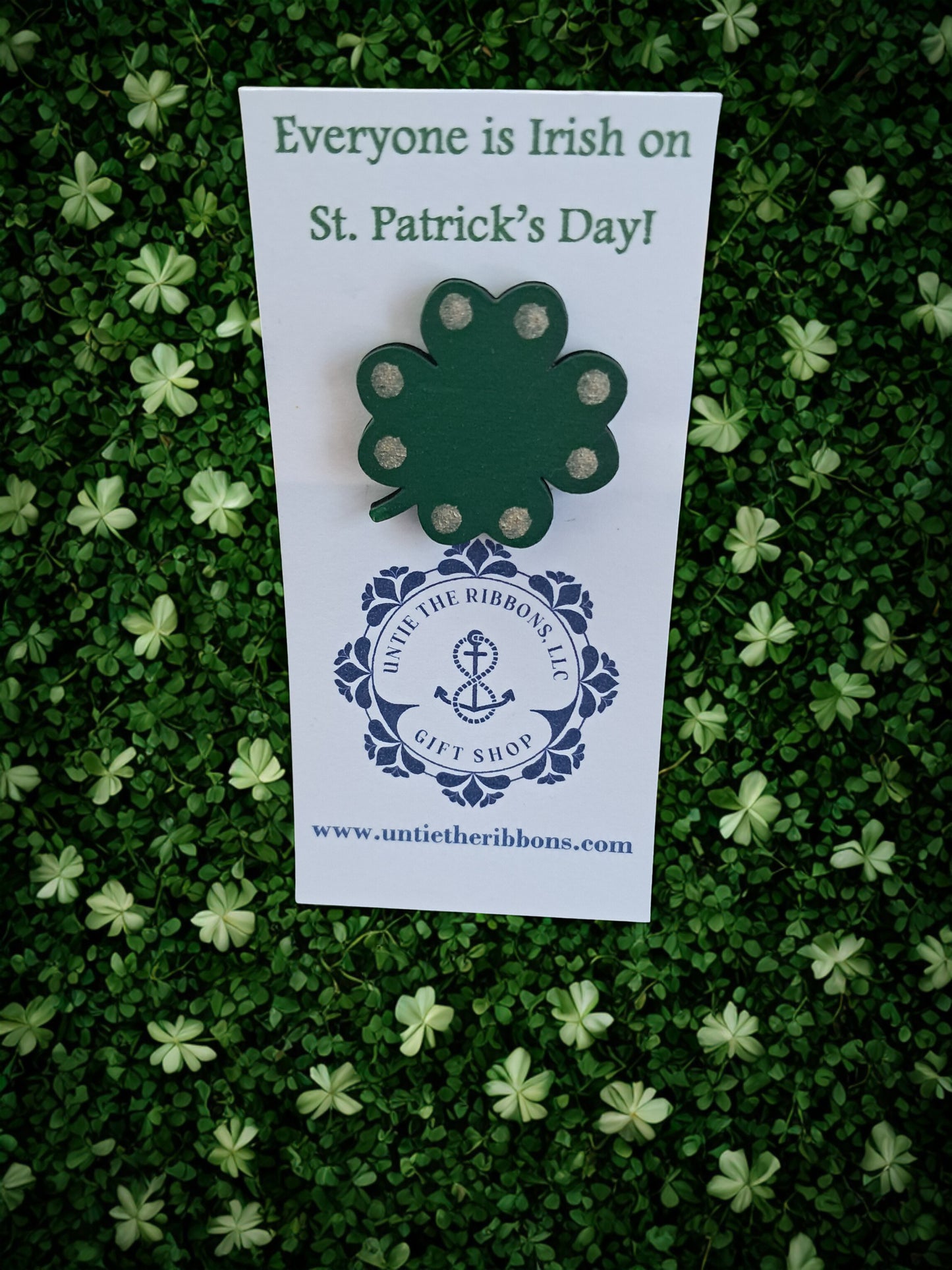 Shamrock Lapel Magnet